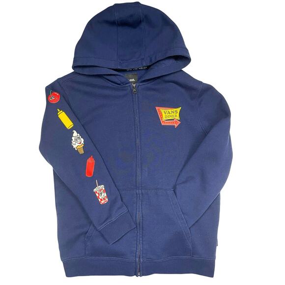 EUC - Van's Diner Full Zip Hoodie - Picture 1 of 5